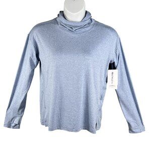 Athleta NWT Womens M Uptempo Hoodie Sweatshirt Jersey Oversized Fit Athleisure